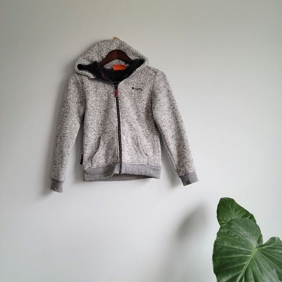 Kids Mountain Warehouse Sherpa Lined Zip Up - Size US 11-12 - Picture 1 of 7